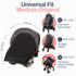 Stroller Sun Shade - Universal UV Protection Cover for Strollers Sunshade with See Through, Clip-On Sun Blocker, Sun