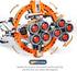 STEM Mechanical Engineering Building Toy, 955 Pcs Starcraft Take Apart Building Blocks, DIY Learning Construction Kit