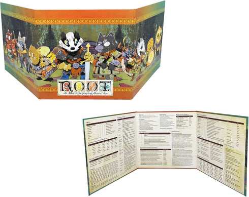 Gamemaster Accessory Pack - Root: The Roleplaying Game Expansion, Tri-Fold GM Screen and Campaign Notepads