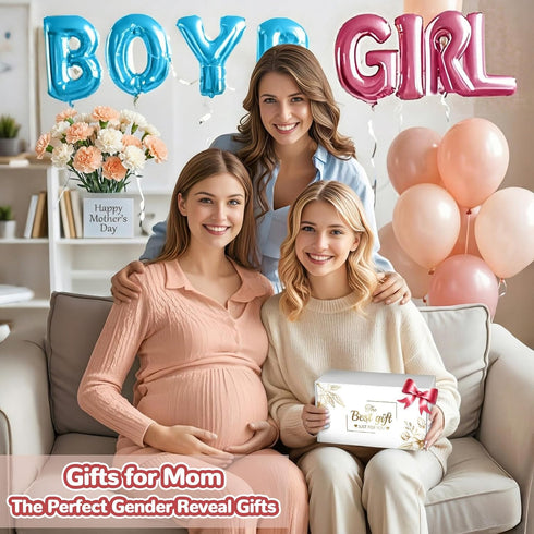 Mommy, Guiseapue New Mom Gifts: Gender Reveal Gift for Parents to Be, Baby Shower Gift for Mama to Be, Pregnancy