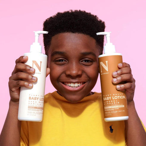Dr. Natural Baby Lotion, 16 oz - Non-Greasy Body Lotion for Dry Skin with Shea Butter and Vanilla - Hypoallergenic,