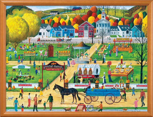 MasterPieces 300 Piece EZ Grip Jigsaw Puzzle - Harvest Festival - 18"x24"