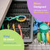 Rainbow Ring Teether | Non-Toxic, BPA Free Silicone Baby Teether Ring | Soft, Easy Grip Toy to Soothe Gums