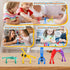 COZMIFSDZ 5 Magnetic Robot Sensory Fidget Toys Pcs, Magnetic People Men, Travel Activities Essential for Toddlers Kids
