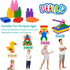 Kids 600pcs Set Building Blocks Construction Toy, Learning Playset STEM Educational Kit for Preschool Kindergarten