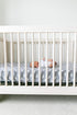 Trendy Knit Crib Sheet/Toddler Sheet in Scout by Copper Pearl