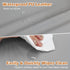 32" 16.6" Vegan Leather Baby Changing Pad, Waterproof & Wipeable Soft Diaper Changing Mat x Comfortable Infant Changing