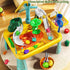 1-3 4-8 2 3 4 5 6 7 8 Kids Water Table Play Toy for Toddlers Years Old - Kitchen Sink with Pump and Flowing Water