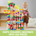 JOYIN 236Pcs Glowing Marble Run - Motorized Elevator Construction Building Blocks Toys for STEM Gifts