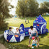 TTLOJ Gift 3pc Rocket Ship Kids Play Tent, Ball Pit, Crawl Tunnel, Toddlers Playhouse Castle Toys