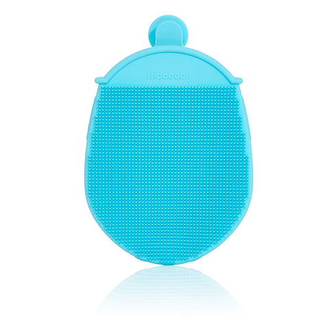 Frida Baby DermaFrida Bath Mitt, Toddler Quick-Dry Body Bath Brush, Silicone Replacement for Washcloth