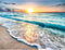 Puzzles for Adults 1000 Piece - Sunset Beach Wooden Jigsaw Puzzle Art, DIY Leisure Game Gift