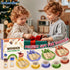 Set 1-3 3 4 5 Wooden Play Dishes and Plates for Kids Kitchen Accessories for Toddlers Cooking Toys Tea Cups for Kids