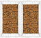 ZDCUSTOM Changing Pad Cover for Girls Boys 2 Pack, Capybara Print Soft Diaper