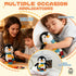 Bakalizoo 10'' Penguin Dolls with Scarf, Soft Stuffed Plush Animal Toys Plushies - Gifts for Kids Toddlers Birthday