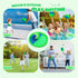 TEILLNET Set 3 4 5 6 7 8 9 10 11 12+ Toss and Catch Ball Upgraded - Kids Toys Beach Toys Baseball Games - Sturdy