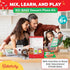 Set BAKETIVITY No-Bake Dessert Pizza Kids Baking Kit & STEAM Lesson | STEAM Focused Kids Pizza Party Baking | No-Bake