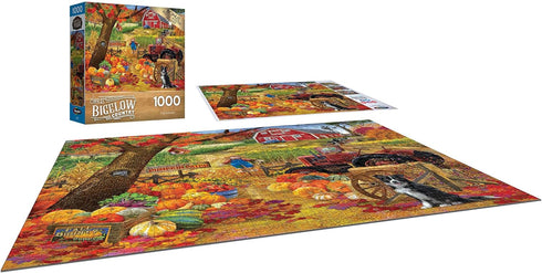 1000 RoseArt - Chris Bigelow - Fall Harvest - Piece Jigsaw Puzzle for Adults
