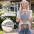 6-in-1 7-41 lbs, Baby Carrier, Newborn to Toddler, Carrier with Hip Seat Lumbar Support Adjustable Baby Holder Carrier