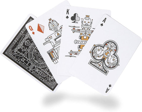 Stellar Factory Deck of Robots: A Playing Card Deck Featuring Restless Robots