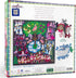eeBoo Piece & Love: 12 Days of Christmas 1000 Piece Puzzle - Square Adult Holiday Jigsaw, 23x23, Includes Image Insert