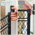 42W 2-Pack, 23-42" 24 Ingenuity Doorway Series Baby and Dog Gate Indoor Outdoor, Won't Rust or Warp, Galvanized Steel