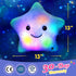13'' WEWILL Creative Twinkle Star Glowing LED Night Light Plush Stuffed Animals Toys Birthday Christmas Holiday