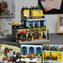 ENJBRICK Flowers City Hotel House Building Kit for Adults, Creator Toy Set with Apartment and Shops, 1464 pcs