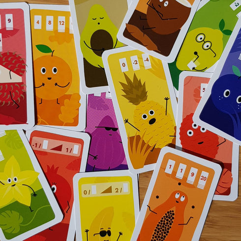 Tucano Card Game - Tropical Strategy Adventure of Juicy Fruits, Fun Family Game for Kids & Adults, Ages 6+