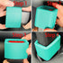 2 Pack Silicone Seat Belt Buckle Holder, Seat Belt Buckle Booster for Kids, Durable Silicone Material, Easy Access