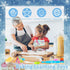 KAEGREEL Kids Baking Chef Set, Unicorn Apron and Mitt, 26pcs Kitchen Toys Cooking Set for Girls and Boys