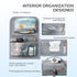 Portable Diaper Changing Pad for Baby, Detachable Travel Pad with Wipes Pocket, Gifts for Baby Shower