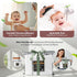 Mohmoud Elbow Set, Elbow Baby Bath Kneeler and Rest Pad Odor-Free Hybrid Comfort Foam, Extra-Strong Suction, Non-Slip
