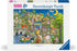 1000Piece Ravensburger Mother Gooseville Jigsaw Puzzle | Premium Linen-Structured Paper | Enchanting Nursery Rhyme