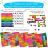 1138 PCS Colorful Poetry Magnets Kit, Magnetic Words for Fridge, Sentence Building, Create Poems, Conversations