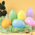 24 6 Inches JOYIN Pcs Large Pastel Easter Eggs, Plastic Jumbo Eggs Fillable for Easter Themed Hunt Basket Stuffers