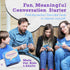 Describe Cards - Deck Two, Expansion 56 Conversation Cards, Over Two Dozen Games and Social Emotional Learning Activities for Families, Therapy, School and More.