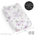 Sweet Jojo Designs Lavender Purple Boho Floral Girl Baby Changing Pad Cover Sheet Infant Newborn Diaper Change Mat
