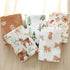 LifeTree Baby Swaddle Blankets Dog, 70% Viscose Bamboo and 30% Cotton Muslin, Large 47" x 47", Poodle Puppy