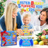 2PC UIIOPJIOM Autism Sensory Toys Easter Basket Stuffers for Boys, ADHD Autistic Airplane Travel Toys, Cool Squishy