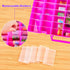 5 1-4 FULLCASE Case Compatible with Surprise for Mini Brands Toys Series Mystery Capsule Storage, for Mini Mart