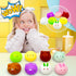 6 Pcs Mochi Squishy Toys for Kids Party Favors, Mini Round Animals Toys Kawaii Squishies for Classroom Prizes, Stress