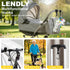 LenDLY 4-Pack 2.48" Backpacks Baby Stroller Hooks for Bags - Heavy Duty Universal Carabiner Clips with Reinforced Rope