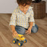 5-Inch Pullback ArtCreativity Diecast Monster School Bus Mechanism Toy Truck with Big Wheels, Play Vehicle Gift