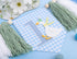Agkvw 1st 1st One Funny Goose High Chair Banner for Boys - Goose Theme Birthday Decorations, Blue Gingham Style