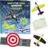 Creativity for Kids Stunt Squadron Glow-in-The-Dark Foam Fliers - Create 3 Foam Airplane Toys, STEM Kits for Ages 5-8+