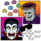 Pin The Brains and Pin The Fangs Halloween Games - 2 Pcs