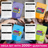 8-12 4 Set QUOKKA Board Games for Kids Family Games for Kids and Adults What Would You Choose History, Geography, Kid