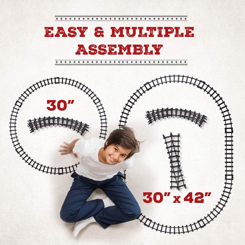 Set 4-8 Set 4-8 Sets Electric Train for Kids Ages | Train for Kids Ages | Battery Powered Trains with Lights & Sounds