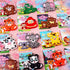 24 PACK Kiss Monkey Valentines Day Gifts for Kids, Valentines Cards for Kids Classroom with Animals Pop Fidget Toys